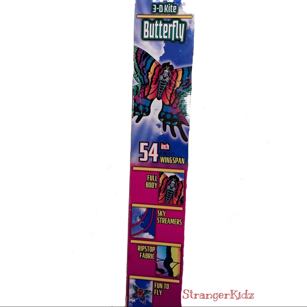 3D GIANT Butterfly Kite